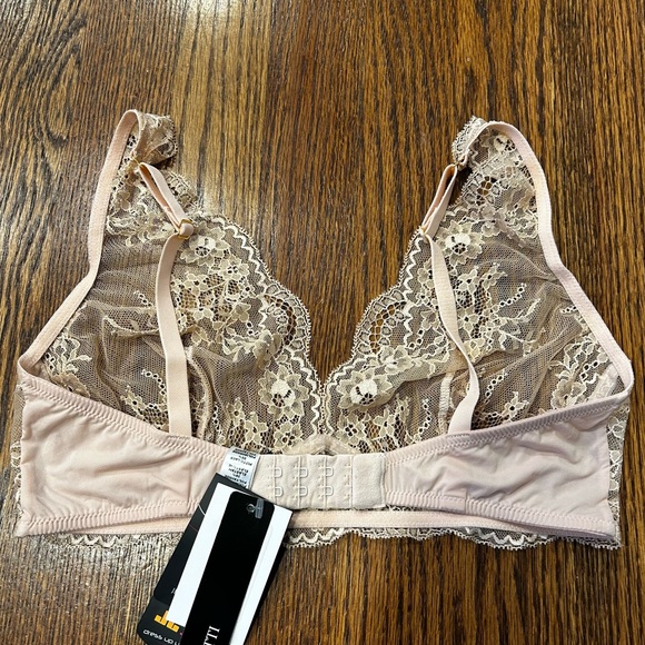 RITRATTI Charme Italian Lace Bralette Blush Lingerie NWT $135 Sz 32 - Picture 8 of 15
